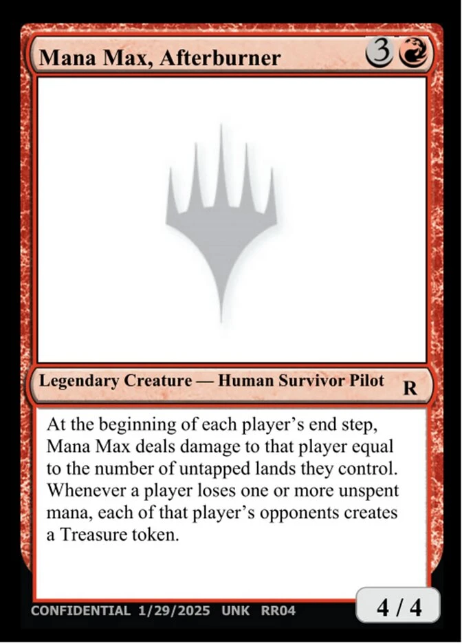 Mana Max, Afterburner