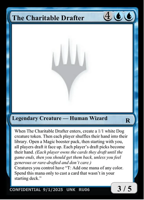 The Charitable Drafter