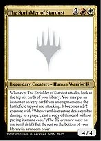 The Sprinkler of Stardust