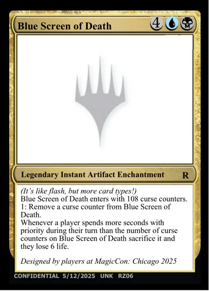 Blue Screen of Death