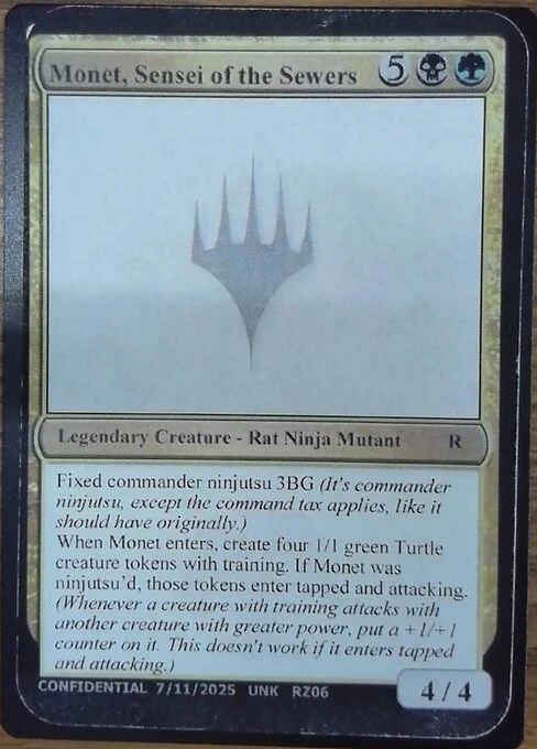 Monet, Sensei of the Sewers