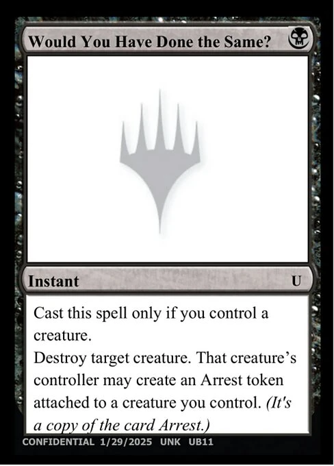 Would You Have Done the Same?