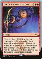 The Countdown Is at One