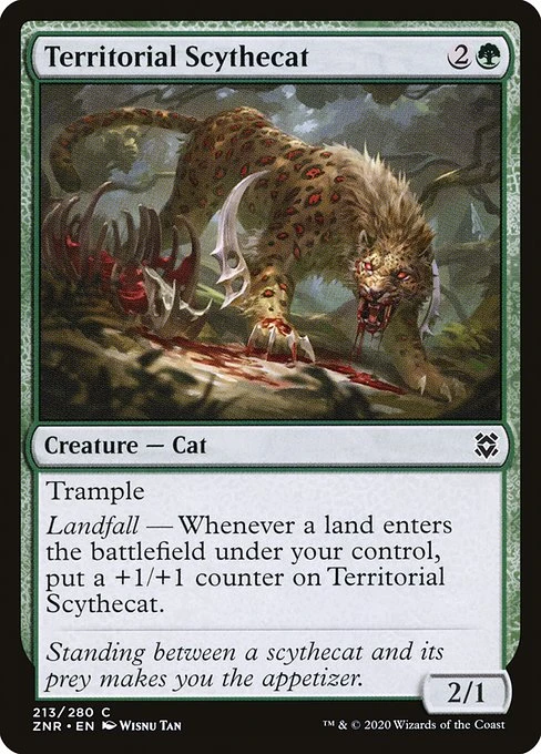 Territorial Scythecat