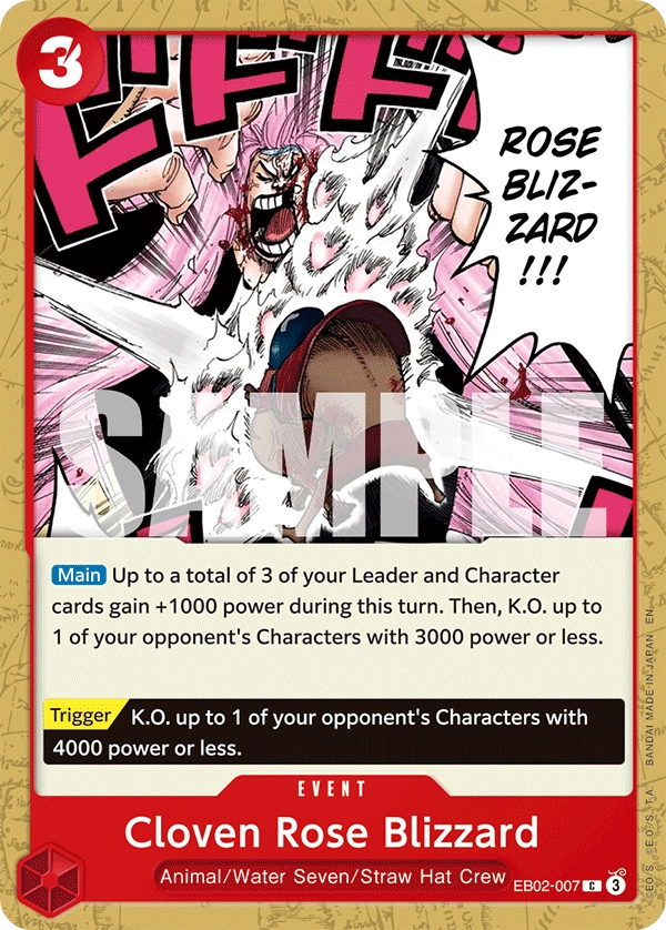 Cloven Rose Blizzard