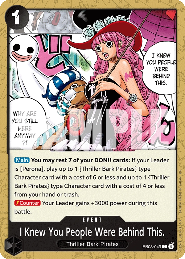 I Knew You People Were Behind This.