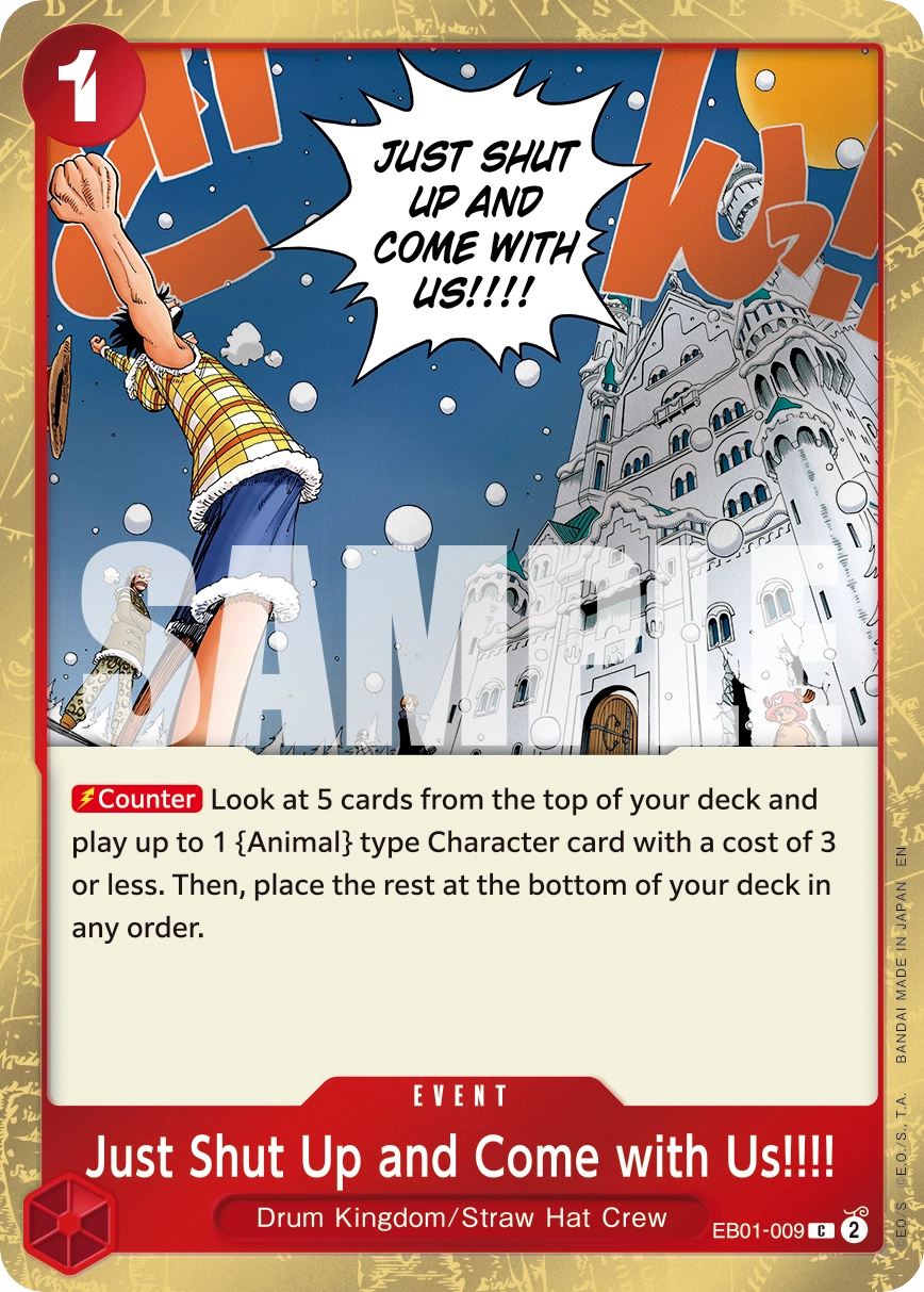 Just Shut Up and Come with Us!!!!