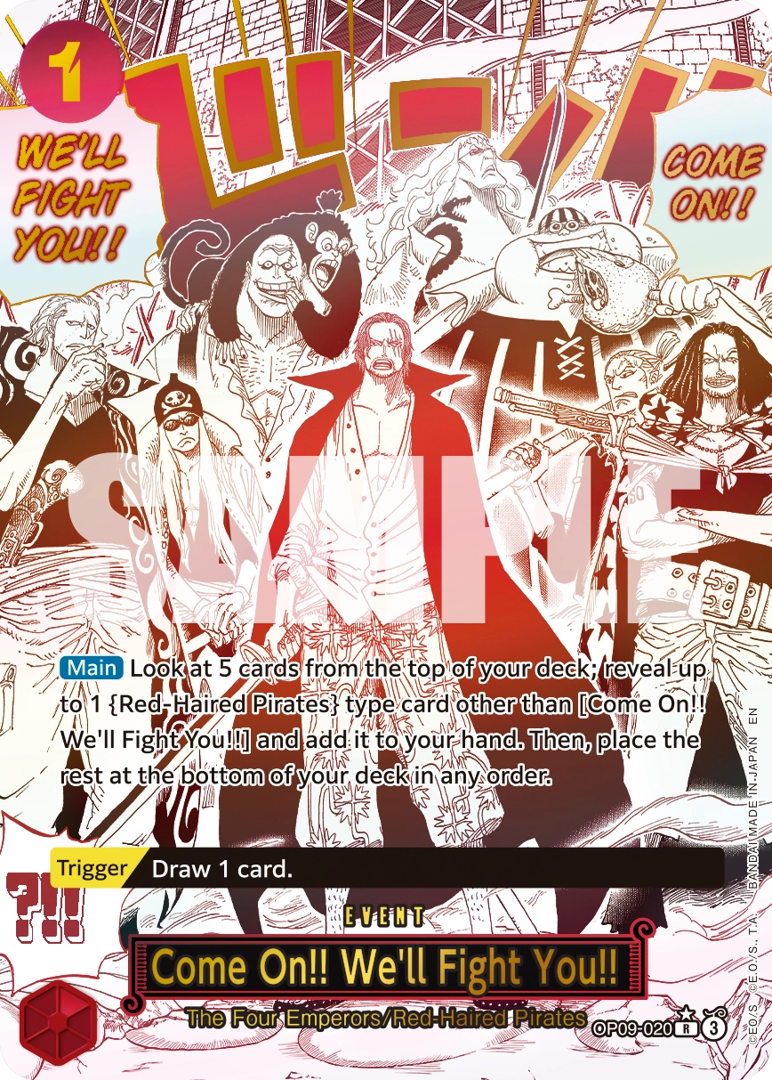 Come On!! We'll Fight You!!