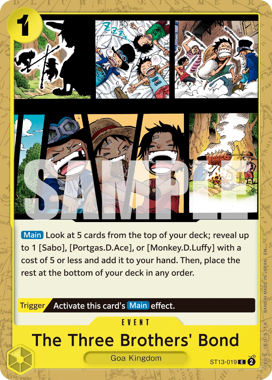 The Three Brothers' Bond