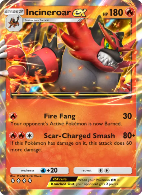 Incineroar ex