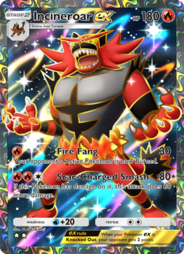 Incineroar ex