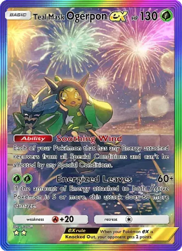 Teal Mask Ogerpon ex