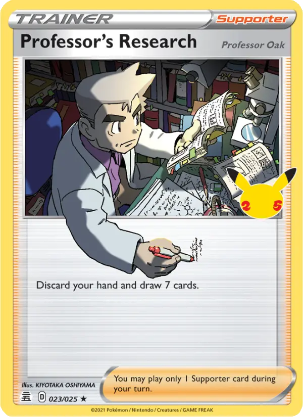 Professor's Research (Professor Oak)