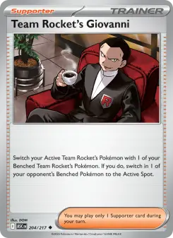 Team Rocket's Giovanni