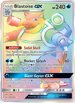 Blastoise GX