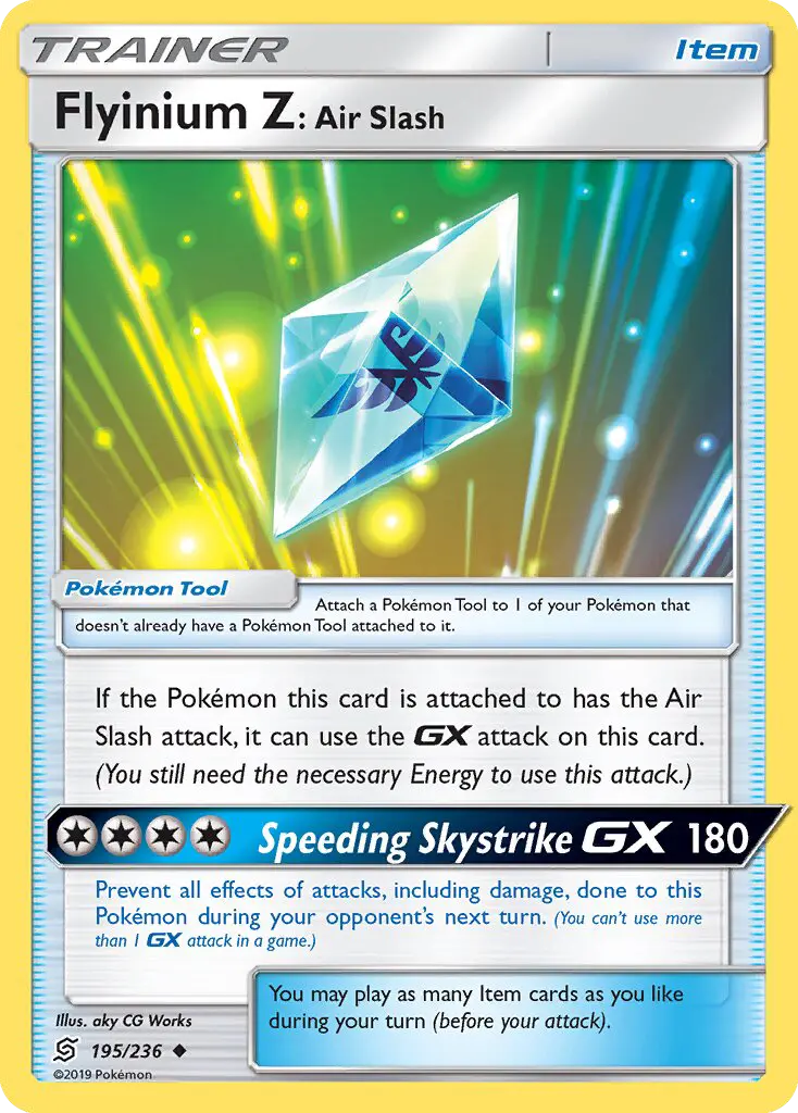 Flyinium Z: Air Slash