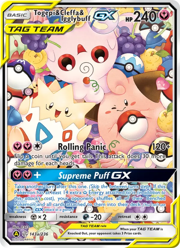 Togepi & Cleffa & Igglybuff GX