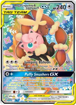Mega Lopunny & Jigglypuff GX
