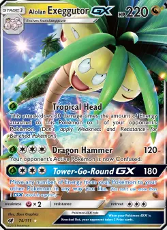 Alolan Exeggutor GX