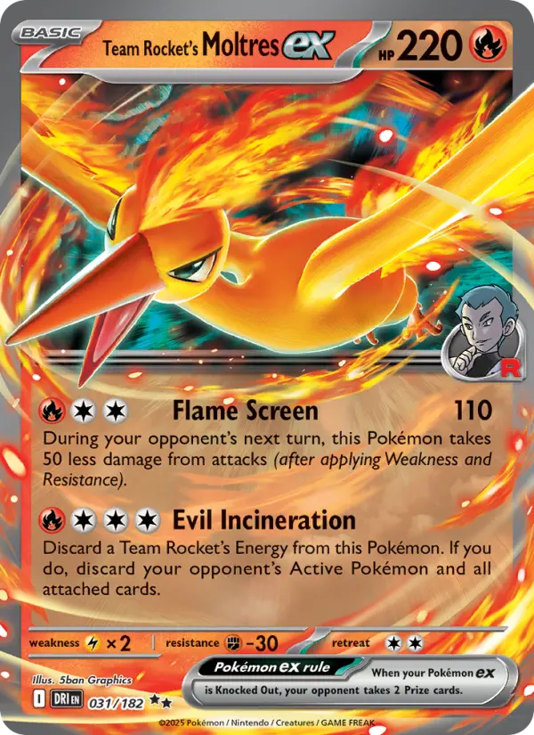 Team Rocket's Moltres ex