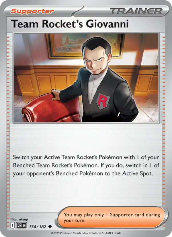 Team Rocket's Giovanni