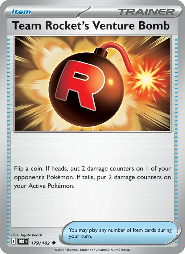 Team Rocket's Venture Bomb